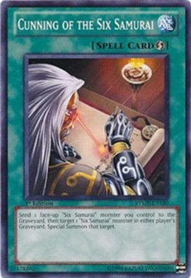 Cunning of the Six Samurai Ra Yellow Mega Pack Yu-Gi-Oh! card