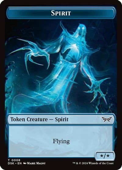 Spirit 0008 Gremlin Double Sided Token Duskmourn: House of Horror Magic card