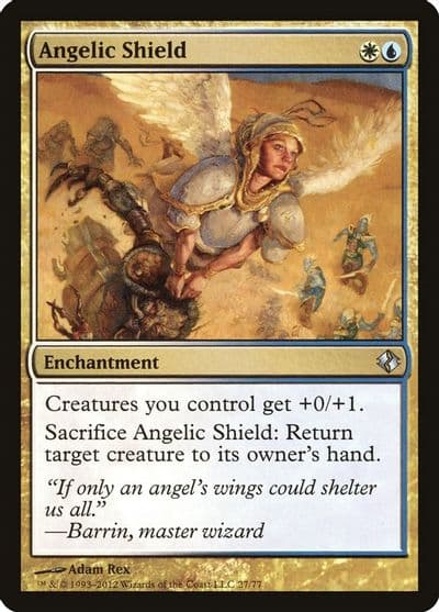 Angelic Shield Duel Decks: Venser vs. Koth Magic card
