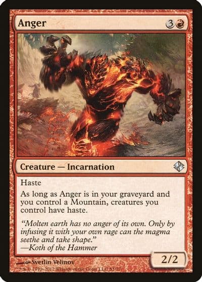 Anger Duel Decks: Venser vs. Koth Magic card