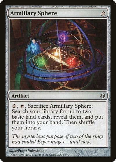 Armillary Sphere Duel Decks: Venser vs. Koth Magic card