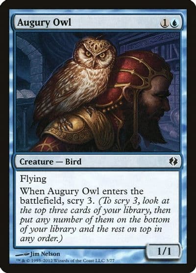 Augury Owl Duel Decks: Venser vs. Koth Magic card