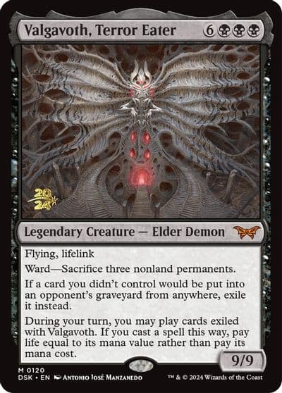 Valgavoth Terror Eater Prerelease Cards Magic card