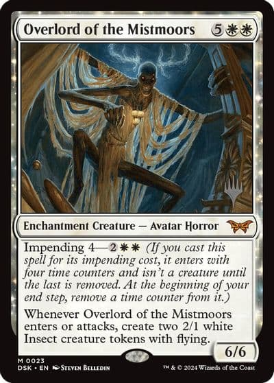 Overlord of the Mistmoors Promo Pack: Duskmourn: House of Horror Magic card