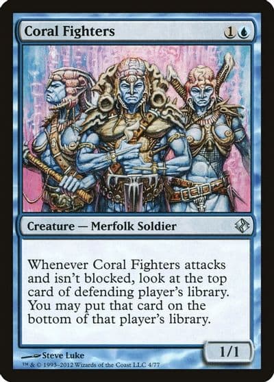 Coral Fighters Duel Decks: Venser vs. Koth Magic card