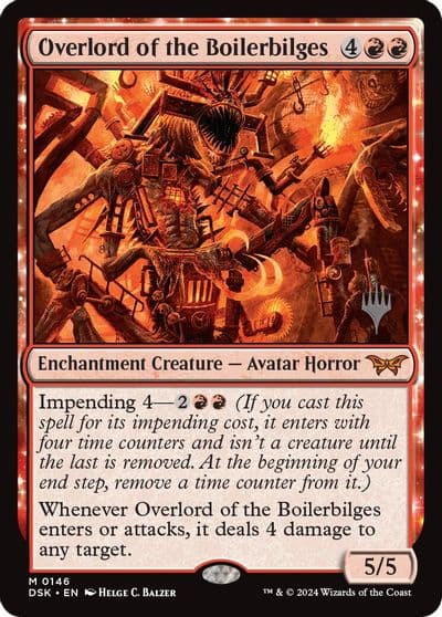 Overlord of the Boilerbilges Promo Pack: Duskmourn: House of Horror Magic card