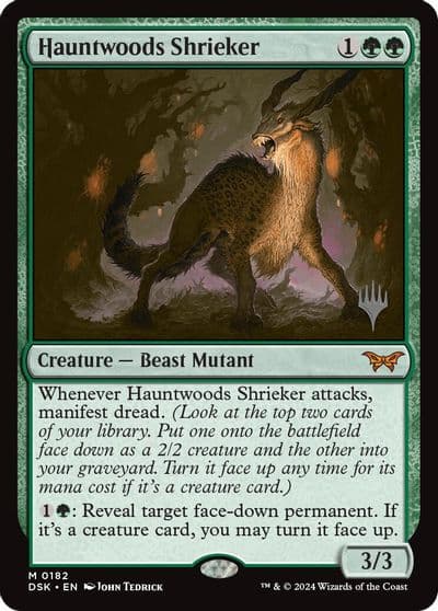 Hauntwoods Shrieker Promo Pack: Duskmourn: House of Horror Magic card
