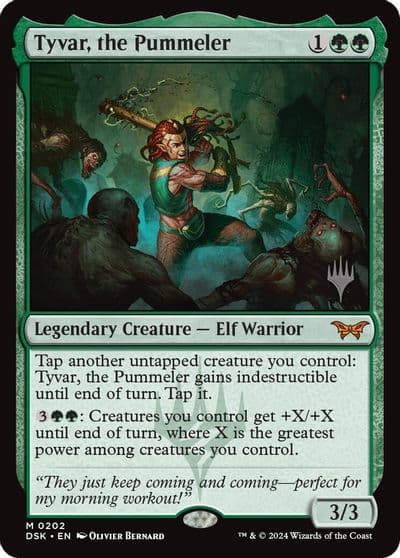 Tyvar the Pummeler Promo Pack: Duskmourn: House of Horror Magic card