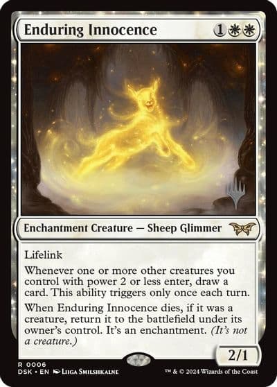 Enduring Innocence Promo Pack: Duskmourn: House of Horror Magic card