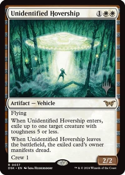 Unidentified Hovership Promo Pack: Duskmourn: House of Horror Magic card