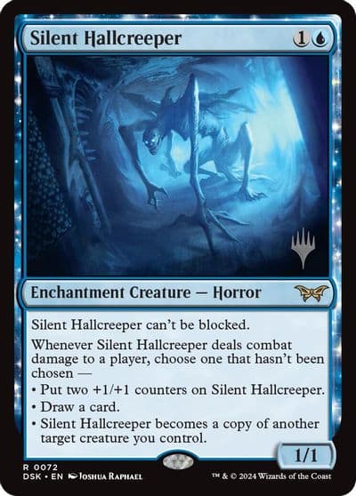 Silent Hallcreeper Promo Pack: Duskmourn: House of Horror Magic card