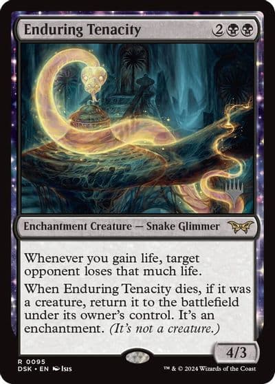 Enduring Tenacity Promo Pack: Duskmourn: House of Horror Magic card
