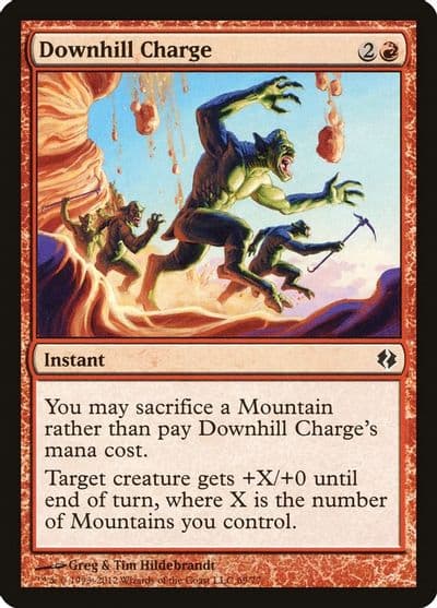 Downhill Charge Duel Decks: Venser vs. Koth Magic card