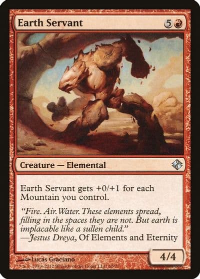 Earth Servant Duel Decks: Venser vs. Koth Magic card