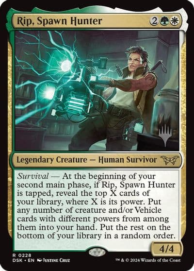 Rip Spawn Hunter Promo Pack: Duskmourn: House of Horror Magic card