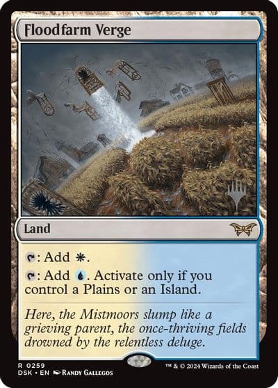 Floodfarm Verge Promo Pack: Duskmourn: House of Horror Magic card
