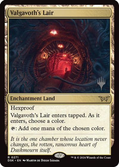 Valgavoths Lair Promo Pack: Duskmourn: House of Horror Magic card
