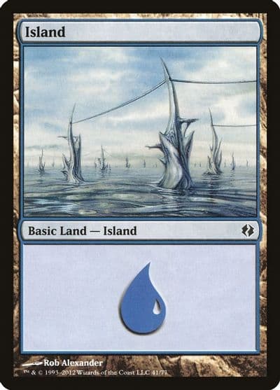 Island 41 Duel Decks: Venser vs. Koth Magic card