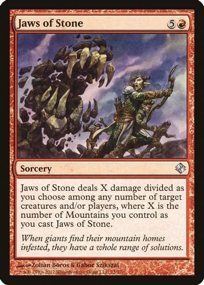 Jaws of Stone Duel Decks: Venser vs. Koth Magic card