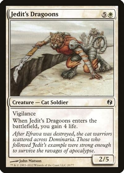 Jedits Dragoons Duel Decks: Venser vs. Koth Magic card