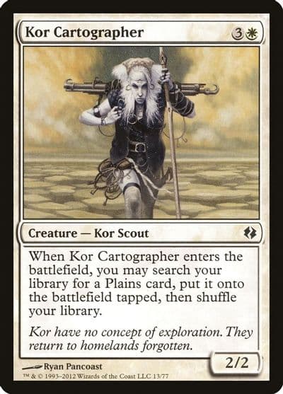 Kor Cartographer Duel Decks: Venser vs. Koth Magic card
