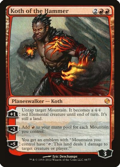 Koth of the Hammer Duel Decks: Venser vs. Koth Magic card