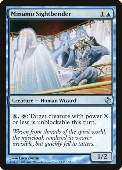 Minamo Sightbender Duel Decks: Venser vs. Koth Magic card