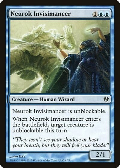 Neurok Invisimancer Duel Decks: Venser vs. Koth Magic card