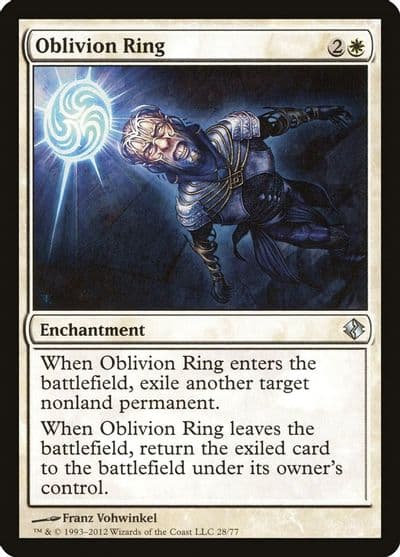 Oblivion Ring Duel Decks: Venser vs. Koth Magic card