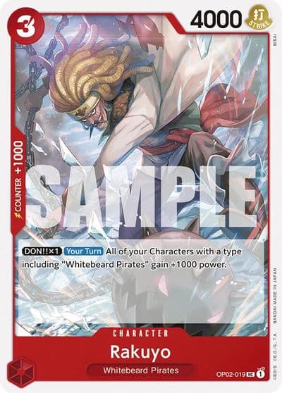 Rakuyo Starter Deck 15: RED Edward.Newgate One Piece card