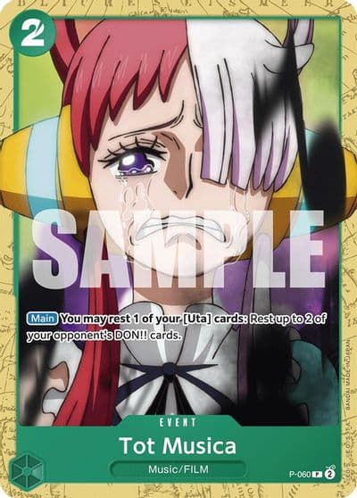 Tot Musica Starter Deck 16: GREEN Uta One Piece card