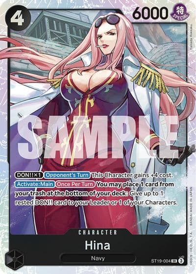 Hina Starter Deck 19: BLACK Smoker One Piece card