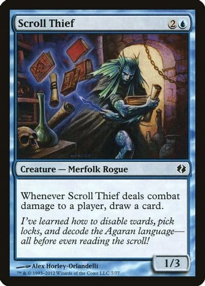 Scroll Thief Duel Decks: Venser vs. Koth Magic card