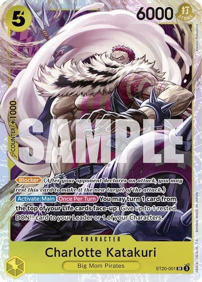 Charlotte Katakuri ST20 001 Starter Deck 20: YELLOW Charlotte Katakuri One Piece card