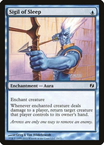 Sigil of Sleep Duel Decks: Venser vs. Koth Magic card