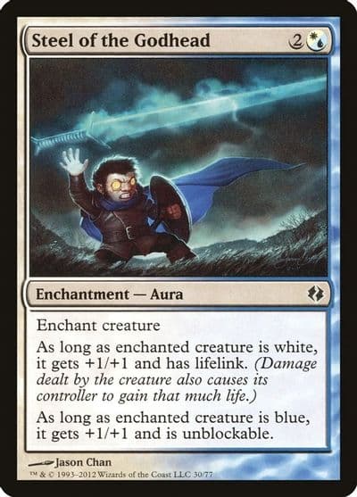 Steel of the Godhead Duel Decks: Venser vs. Koth Magic card