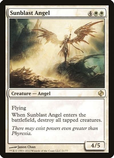 Sunblast Angel Duel Decks: Venser vs. Koth Magic card