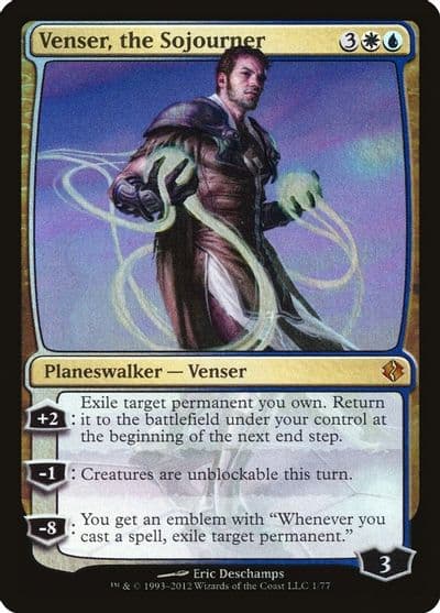 Venser the Sojourner Duel Decks: Venser vs. Koth Magic card