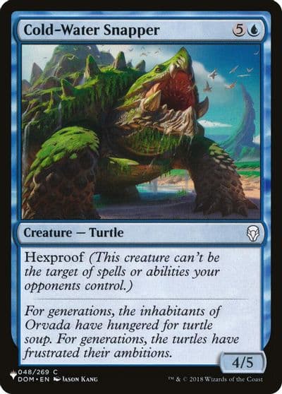Cold Water Snapper The List Reprints Magic card
