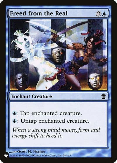 Freed from the Real The List Reprints Magic card