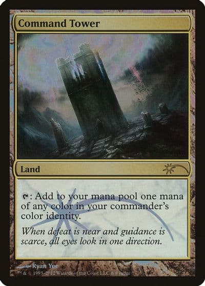 Command Tower Judge Promos Magic card
