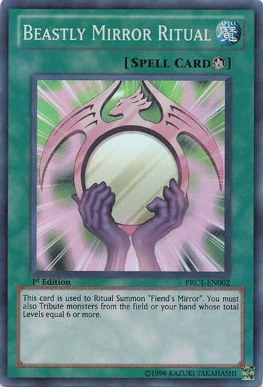 Beastly Mirror Ritual 2012 Premium Collection Tin Yu-Gi-Oh! card