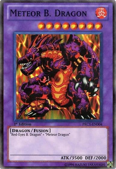 Meteor B Dragon 2012 Premium Collection Tin Yu-Gi-Oh! card