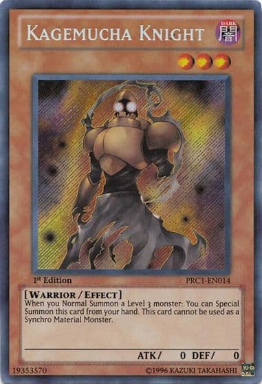 Kagemucha Knight 2012 Premium Collection Tin Yu-Gi-Oh! card