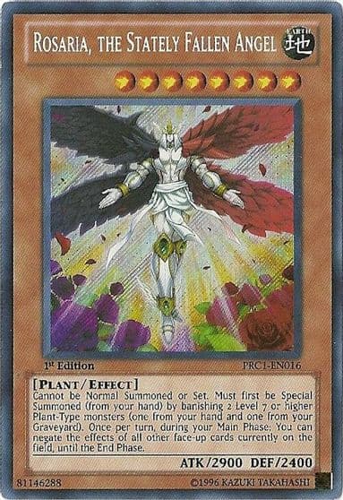 Rosaria the Stately Fallen Angel 2012 Premium Collection Tin Yu-Gi-Oh! card