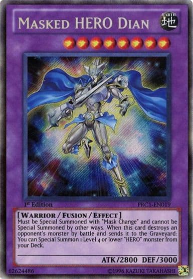 Masked HERO Dian 2012 Premium Collection Tin Yu-Gi-Oh! card