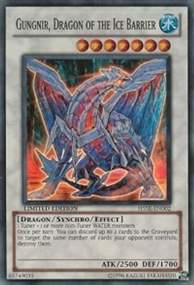 Gungnir Dragon of the Ice Barrier Hidden Arsenal 5: Steelswarm Invasion Yu-Gi-Oh! card