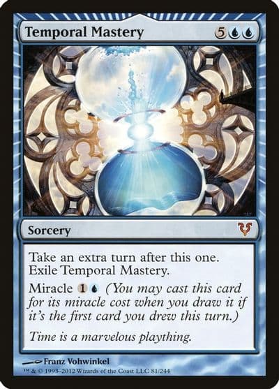 Temporal Mastery Avacyn Restored Magic card