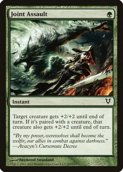 Joint Assault Avacyn Restored Magic card