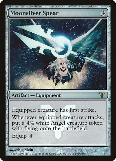 Moonsilver Spear Prerelease Cards Magic card